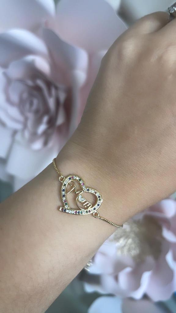 Heartfelt MOM Bracelet